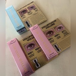 NEW Too Faced Better than Sex travel size mascaras